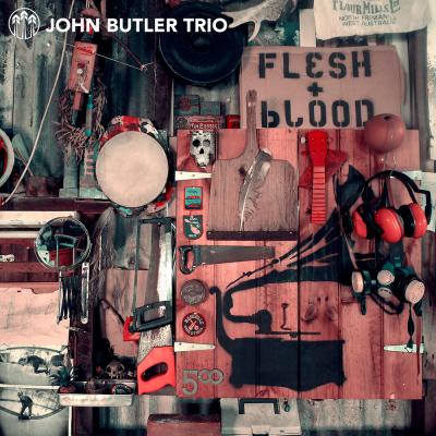 John Butler trio. Flesh and blood