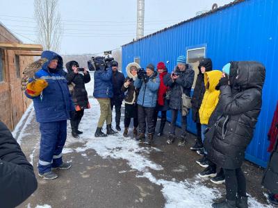 Энгельсский мусоросортировочный комплекс посетили дети из социально-реабилитационного центра 