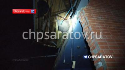 В Гагаринском районе в результате обрушения дома пострадал мужчина