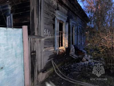 В Марксе на пожаре из-за неисправной проводки заживо сгорел пенсионер
