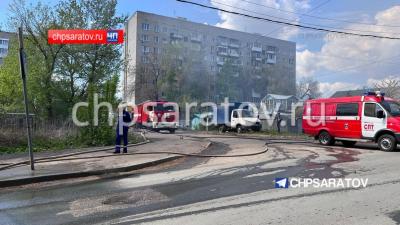 В Октябрьском районе горели два дома