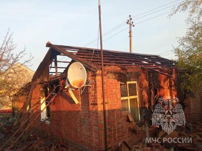 В Красноармейске сгорел частный дом