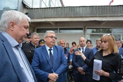 Дмитрий Плеханов встретился с жителями в микрорайоне Химиков