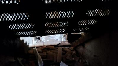 С памятника архитектуры в Саратове украли чугунную лестницу