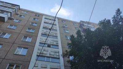 На 1-й Дачной в Саратове горел девятиэтажный дом: жильцов эвакуировали, один человек пострадал На 1-й Дачной в Саратове горел девятиэтажный дом: жильцов эвакуировали, один человек пострадал
