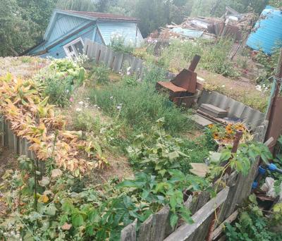 В зоне оползня в Саратове строят трехэтажный дом