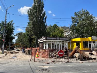 В Саратове перекрыта улица Романтиков