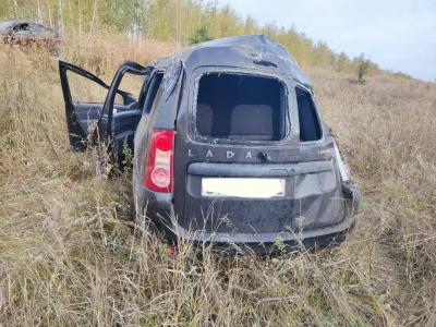 На трассе на окраине Саратова 
