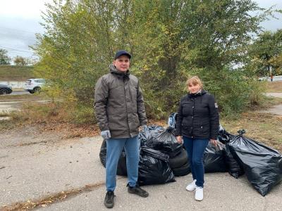 В Энгельсе прошел городской субботник