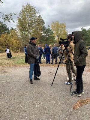 В Энгельсе прошел городской субботник