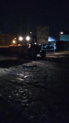 В Энгельсе снегоуборочные бригады продолжают трудиться в круглосуточном режиме