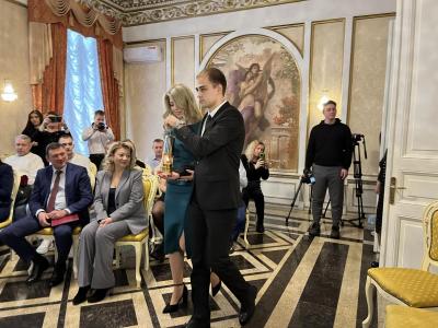 В Саратов доставили огонь Всероссийского семейного очага
