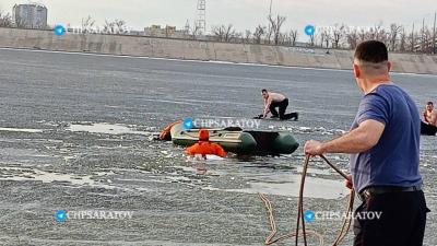 В Балаково под лед провалилась девочка