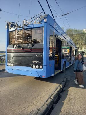 Троллейбусы и электробусы в Саратове 