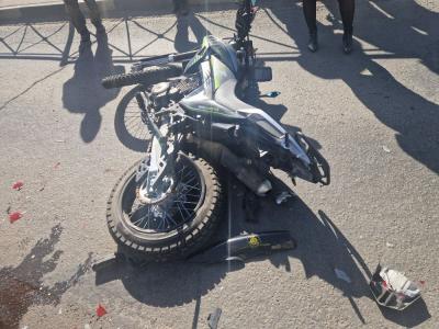Девушка пострадала в ДТП с мотоциклом в Энгельсе