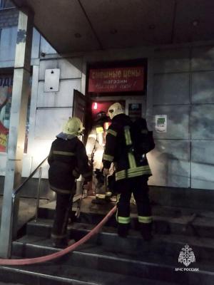 В Октябрьском районе горели 