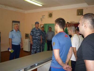 Прокуратура проверила условия содержания в СИЗО-1 (ФОТО)