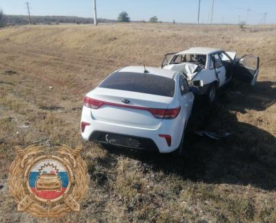 В Саратовской области в массовой аварии пострадали двое водителей