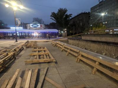 В Саратове началась консервация фонтана 