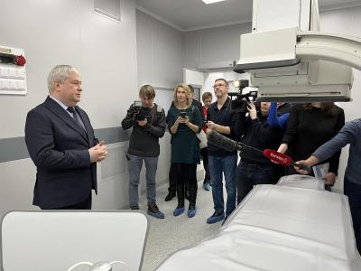 Журналистам показали новый саратовский онкодиспансер