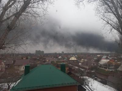 Хроника событий атаки БПЛА в Энгельсе. Фотогалерея 