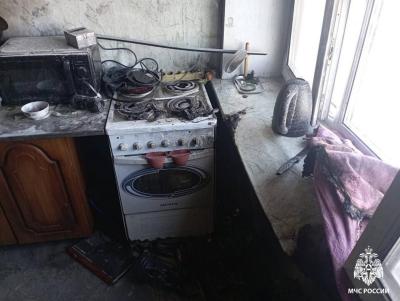 Из горящей квартиры в Саратове спасли двух котов и домашних крыс