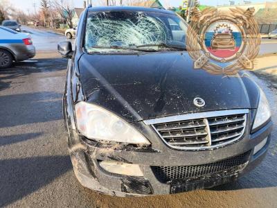 В Балаково иномарка сбила велосипедиста