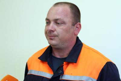 Спасатель, подставивший машину под фуру на ул. Танкистов, выступил на пресс-конференции