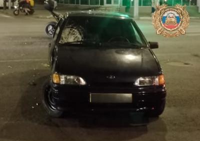 В центре Саратова мотоциклист пострадал в ДТП с автомобилем