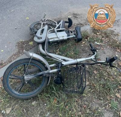 В Саратове автомобиль сбил велосипедиста