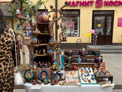 В Саратове в восьмой раз проходит Всероссийский фестиваль народных мастеров и художников 