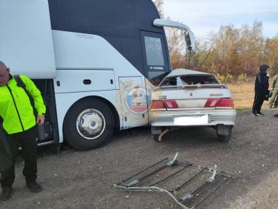 В ДТП с автобусом Саратов - Белгород погиб мужчина