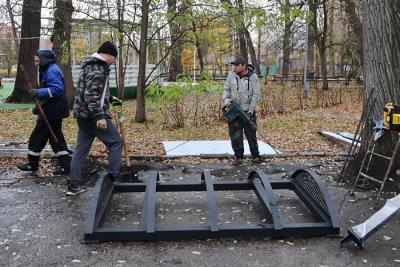 В Горпарке Саратова восстанавливают освещение