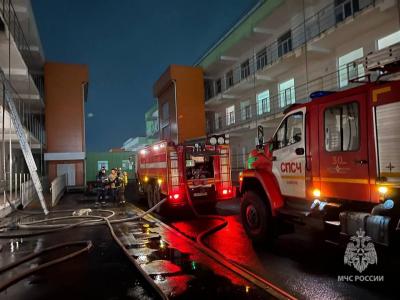 В Саратове пока не могут восстановить инфекционную больницу после пожара