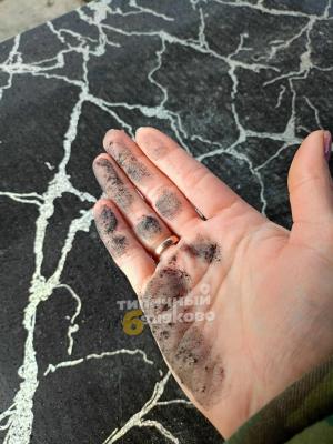 Дачи в Балаковском районе засыпала странная копоть