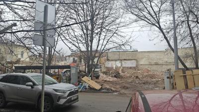В Саратове сносят дом на Пушкина, исключенный из числа памятников архитектуры