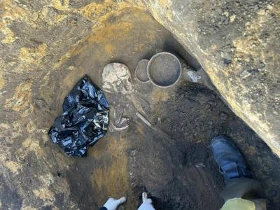 В Саратовской области нашли древние захоронения людей