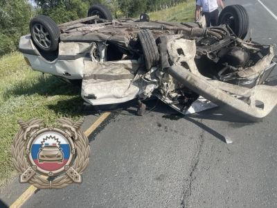 В Вольском районе в ДТП погиб водитель, пассажиры - в больнице