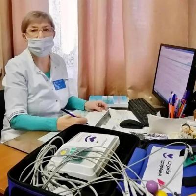 В села Ртищевского района закупили новые ЭКГ-аппараты