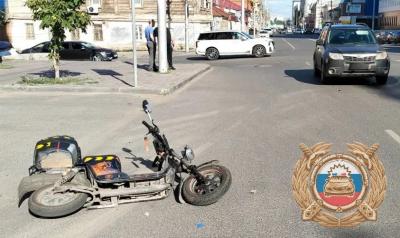 За сутки в Саратовской области в ДТП пострадали два электровелосипедиста