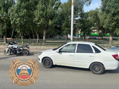 В Саратове мотоциклист пострадал в ДТП с автомобилем