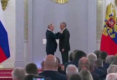 Владимир Путин наградил Вячеслава Володина орденом 