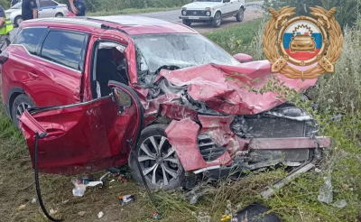 В Ивантеевском районе в ДТП пострадали 2 девочки и трое взрослых