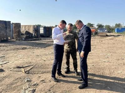 Пожар на полигоне в Энгельсе. Площадь тушения уменьшилась на 50%