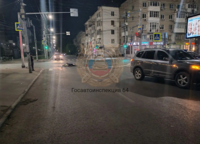 В Саратове 16-летний питбайкер пострадал в ДТП с Hyundai