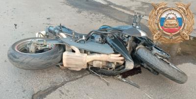 В Саратове два человека пострадали в ДТП мотоцикла и иномарки
