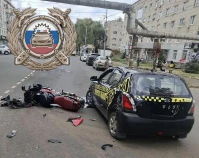 В Балашове в аварии пострадал мотоциклист
