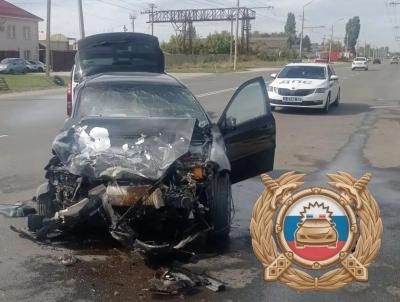 В Балаково в ДТП двух иномарок пострадал мужчина