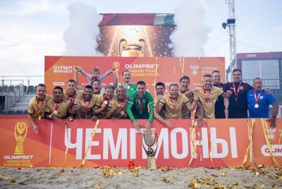 Саратовские спортсмены выиграли чемпионат России по пляжному футболу