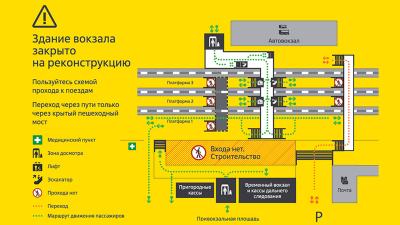 С октября на саратовском вокзале закроют подземный путь к поездам